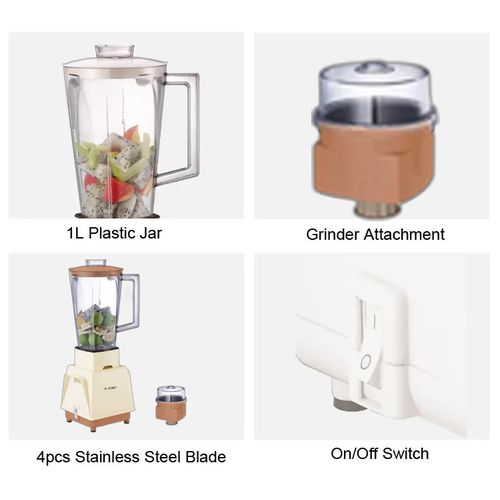 Maker Smoothie Blender, Blender Multifonctions 22000 RPM, Maker Smoothie  Blender Pour Smoothie, Juicer, Crush Ice, Épices, Tasses Portables,  250W,Single cup : : Cuisine et Maison