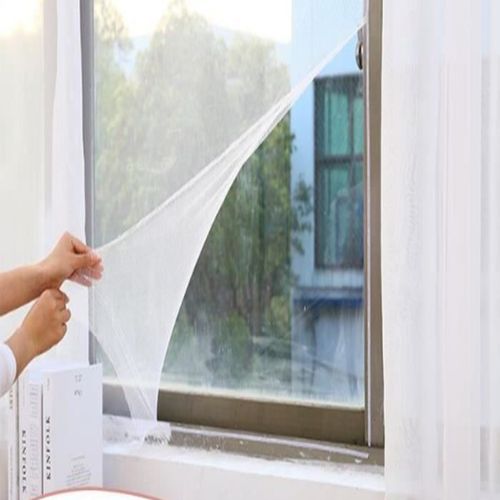 Generic Moustiquaire Anti-Insecte Pour Fenêtre Facile à fixer et Découpable  130 x 150 cm à prix pas cher