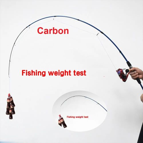 Generic Canne Pêche casting 2.1M fishing moulinet Leurre 5-20g Hameçon  tresse spinning à prix pas cher