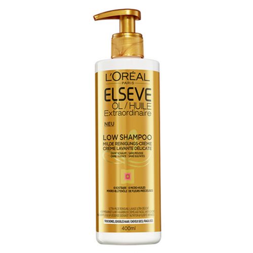 Elseve Low Shampoo Crème Lavante Délicate Non Moussante ...