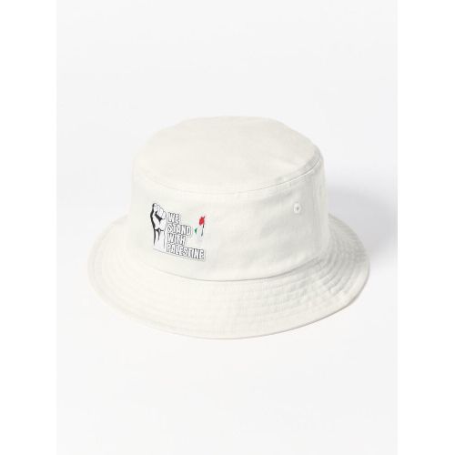 product_image_name-Generic-PALESTINE LIBRE, LIBRE GAZA PALESTINE DRAPEAU bob blanc - design personnalisé unique-4