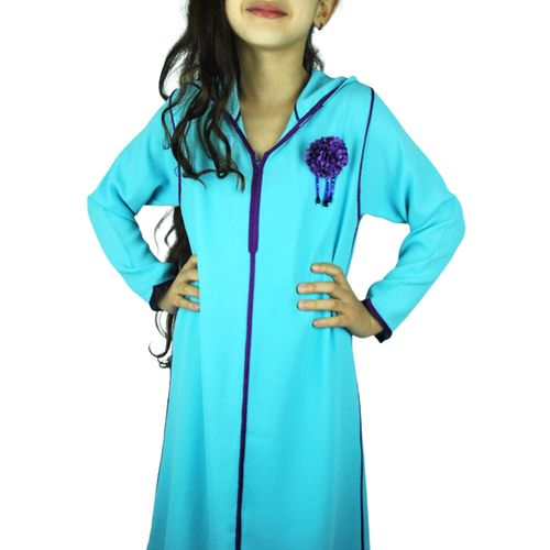 Generic Djellaba traditionnelle en cr pe pour les filles v tement