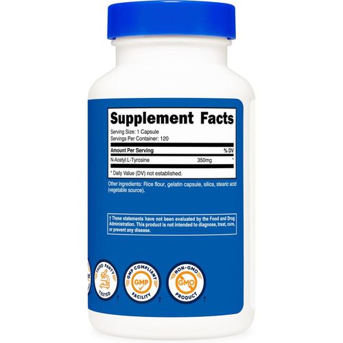 product_image_name-Nutricost-N-Acetyl L-Tyrosine (NALT) 350mg, 120 Capsules - Gluten Free, Non-GMO Sticker-3