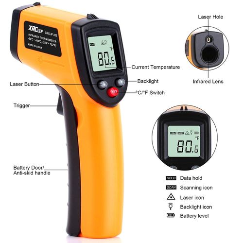 Thermomètre Laser Pistolet Infrarouge