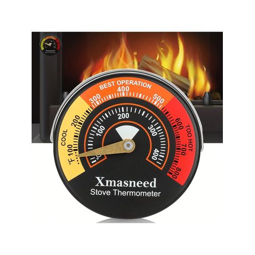 product_image_name-Generic-Thermomètre magnétique de poêle à bois, thermomètre de température de four et de plaque de cuisson, poêle à gaz, poêle à granulés, évitant d'endommager le ventilateur du poêle par la surchauffe-8