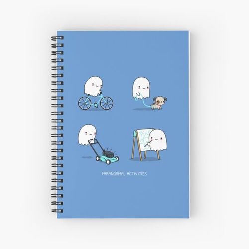 Generic Paranormal activities Spiral Notebook Bloc note