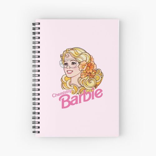 product_image_name-Generic-Chemistry Barbie Spiral Notebook - Bloc note-1