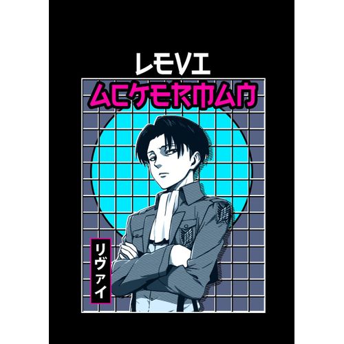 product_image_name-Generic-Levi ackerman vintage  Poster Chambre Haute Qualité-1