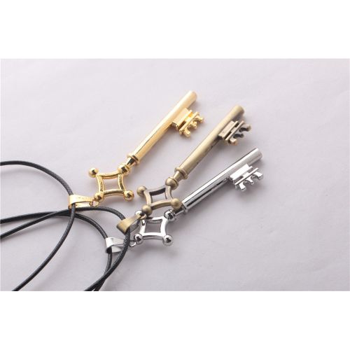 product_image_name-Generic-Collier Anime attaque sur Titan Eren clé métal Manga Cosplay-6