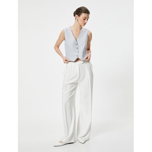 product_image_name-Koton-Gilet Pour Femme - Gris-2