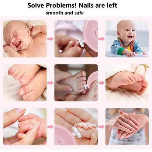 Tondeuse à ongles électrique pour bébé, lime à ongles pour bébé sûre pour  le nouveau-né