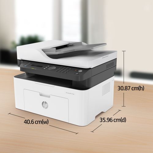 Hp Imprimante LASER MFP 137FNW PRINTER Fax / photocopieur / imprimante /  scanner à prix pas cher