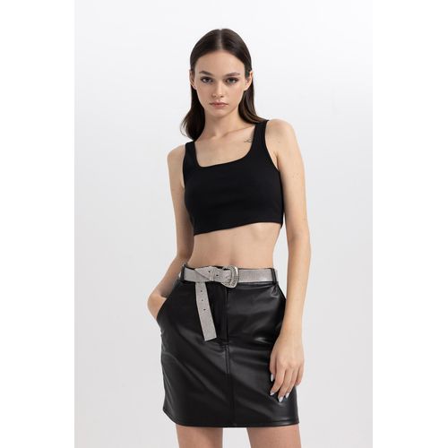 Defacto Jupe en tricot coupe A pour femme Noir a prix pas cher Jumia Maroc