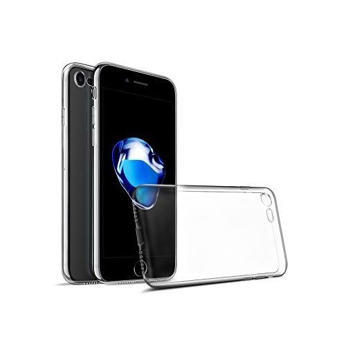 product_image_name-Generic-Coque Silicone TRANSPARENTE Pour Iphone 7/8 Apple avec Vitre de protection OFFERTE-3