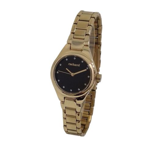 Montre dore cadran noir clearance