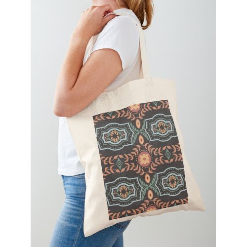 product_image_name-Generic-تصميم نمط البلاط السلس. مع خلفية أنماط ملونة. حقيبة كلاسيكية-4