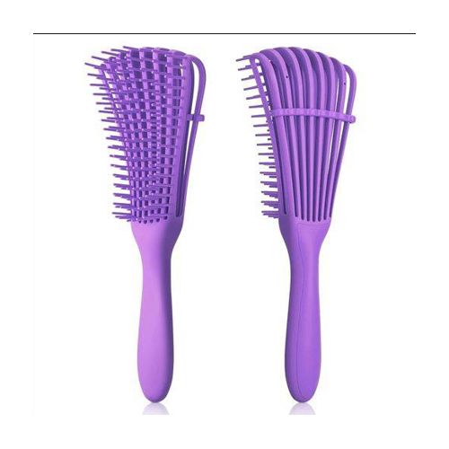 Generic Octopus Brush/Brosse boucles violet - image 2