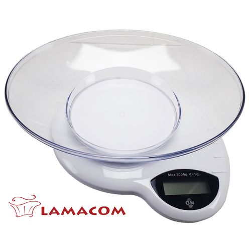 Lamacom Balance de cuisine électronique 3 Kg // Pèse Aliment