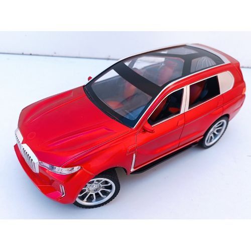 Generic BMW X5 SUV télécommandé Jouets de voiture Modèle de voiture  électrique Sports RC (couleur : Rouge) à prix pas cher