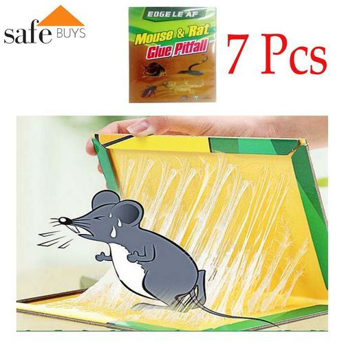 Edge 7Pcs à colle efficace pour chasser les souris & les rats