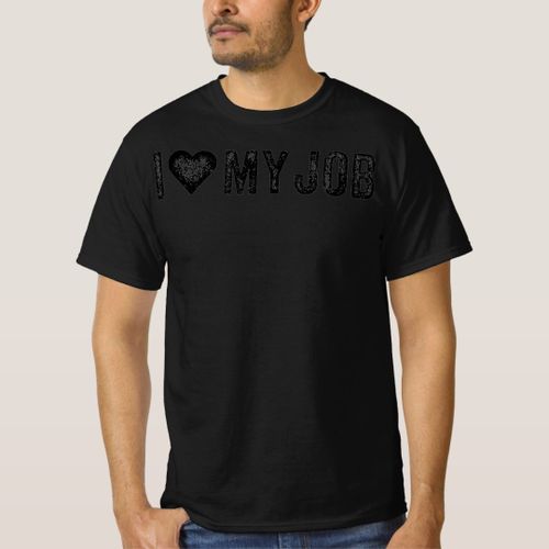product_image_name-Generic-I Love My Job Funny Jobs Lovers I Heart My Job Vin T-Shirt unique design - t shirt tres bon qualite-1