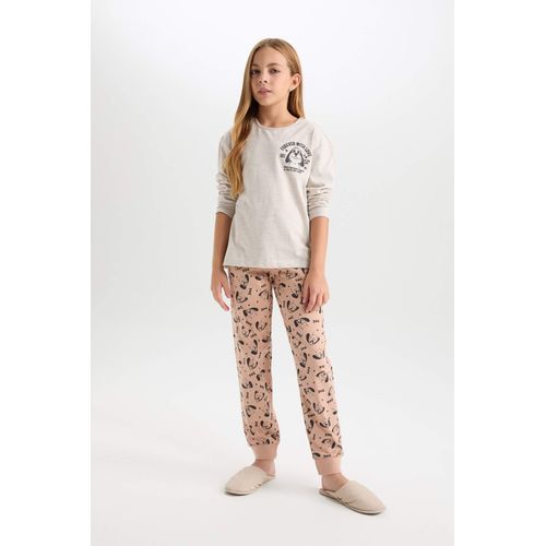 product_image_name-Defacto-بيجاما قصة عادية من قطعتين-1