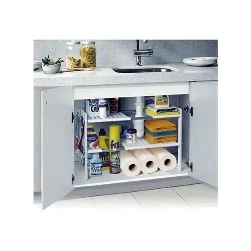 product_image_name-Generic-Étagère d’aménagement de l’espace sous-évier et sous-lave-vaisselle – Support de rangement ajustable-5