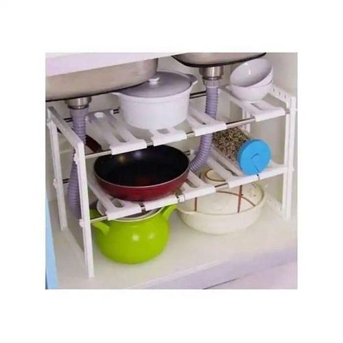 product_image_name-Generic-Étagère d’aménagement de l’espace sous-évier et sous-lave-vaisselle – Support de rangement ajustable-6