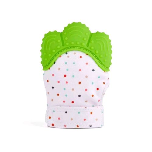 NEPAK 4 Pcs Gant de Dentition pour Bébé,Mitaines de Dentition pour Bébés, Moufle Jouet de Dentition en Silicone,Âge 3–12 Mois Protéger Bébé(Style de  Bande Dessinée,Vert Vif + Rose) : : Bébé et Puériculture