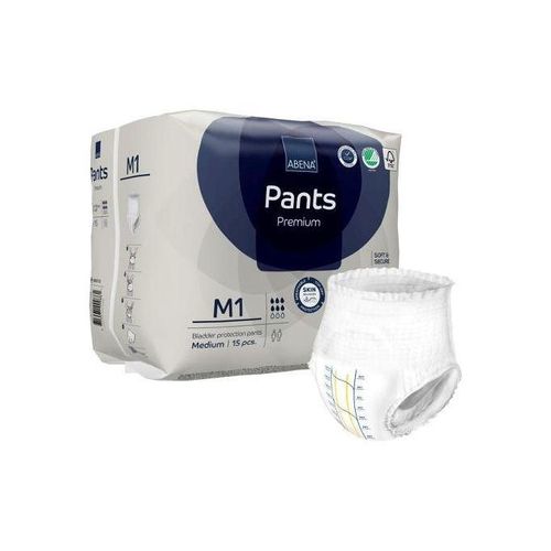 product_image_name-Abena- Couche Médicale Culotte Jetable Adulte - Pants Premium - Taille Médium M1 (1 Pack)-3