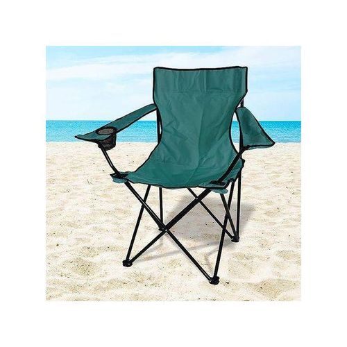 product_image_name-Generic-Pack de 2 chaises de camping et plage Fauteuil avec porte-gobelet militaire-3