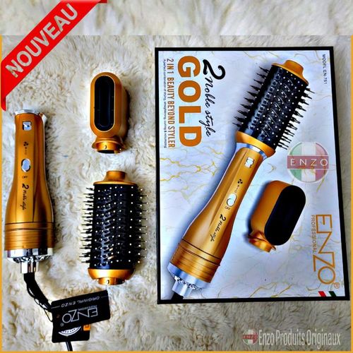product_image_name-Enzo-مجفف شعر فرشاة ومكثف هواء ساخن، أداة فرد 2 في 1 لتصفيف الشعر بالسيراميك – EN-751-3
