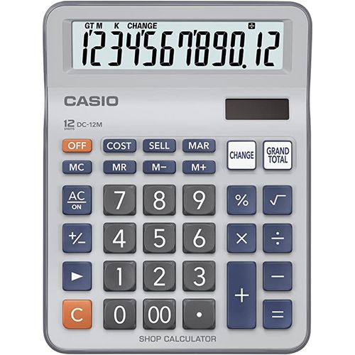 XCTLZG Calculatrice Calculatrice électronique à 12 Chiffres Calculatrices  de Bureau à Grand écran Solor Calculatrices Scolaires pour Le Bureau à  Domicile Outils de comptabilité financière (Couleur : :  Fournitures de bureau