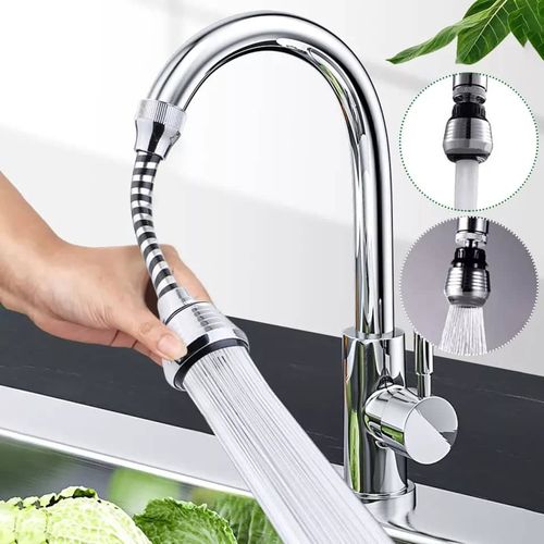 360 degrés réglage cuisine robinet Extension Tube salle de bain Extension  robinet d'eau filtre à eau mousse cuisine robinet accessoires, ✓ Meilleur  prix au Maroc