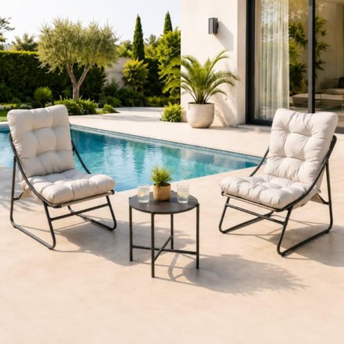 Generic Salon 2 Fauteuil avec table