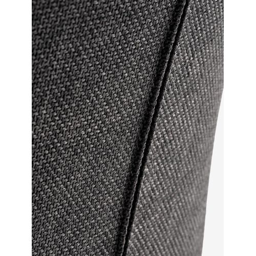 product_image_name-Generic-Fauteuil Gris Foncé et Noir Design Moderne Scandinave Rembourrage Confortable Salon Bureau Chambre 59x84cm-6