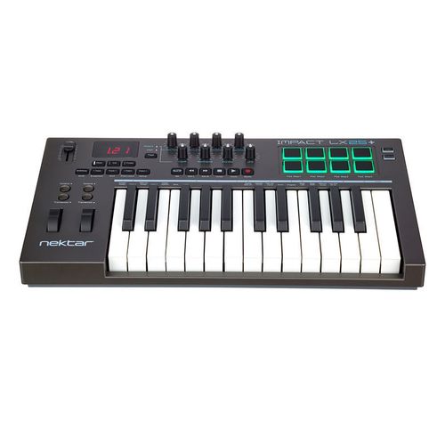 product_image_name-Nektar-IMPACT LX25+ USB MIDI CONTROLLER KEYBOARD-2