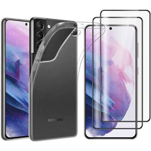 Protection en Verre Trempé pour Écran Samsung Galaxy S21 Plus 5G - Ma Coque