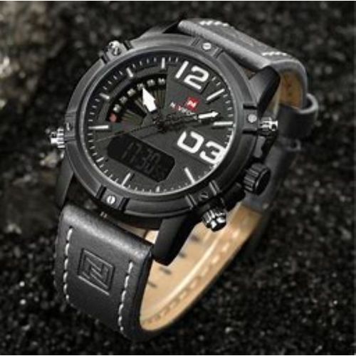 Naviforce Montre Hommes Top Sport Fashion DUAL affichage Eclairage
