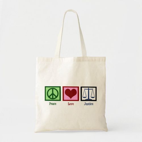 product_image_name-Generic-Tote bag justice of love for peace Unique, haute qualité-2