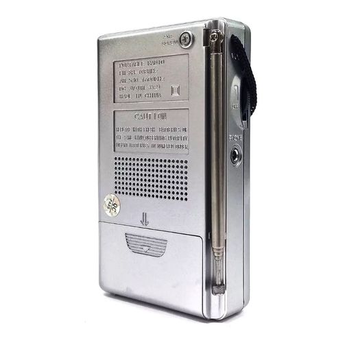 Generic Radio a pile AA portable de poche AM FM avec haut-parleur et prise  casque à prix pas cher