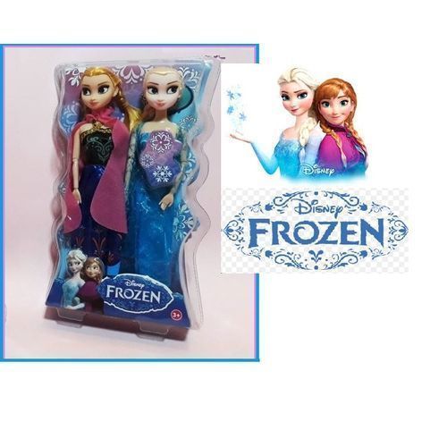 Generic Disney flexible Poup es Frozen Reine de neige Elsa et