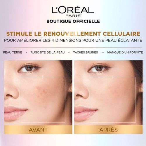 product_image_name-L'Oréal Paris-كريم يوم جل كوليك - مضيء مع SPF17 قائم على حمض الجليكوليك لبشرة ناعمة ومشرقة ومتجانسة - 50 مل-3