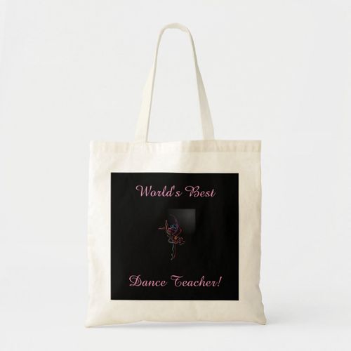product_image_name-Generic-Tote Bag The best dance teacher in the world! - Unique, haute qualité-2