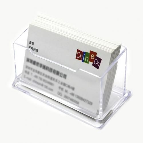 Generic Porte Carte Visite En Plastique Transparant à prix pas cher