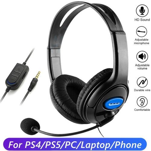 Generic - Casque De Jeu Avec Microphone Stéréo Casque Antibruit