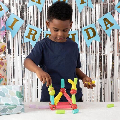 product_image_name-Generic-36 blocs de Construction magnétiques pour enfants, jouets empilables 3D de Construction STEM, bâtonnet magnétique-8