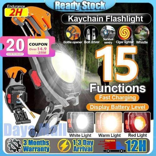 product_image_name-Generic-Mini Lampe LED Porte-clés Multifonction-3