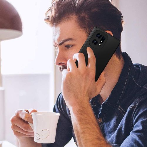 product_image_name-Case-Pochette Silicone Compatible avec Oppo Find X5 Pro couleur: Noir-2