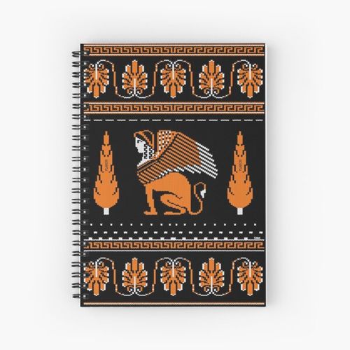 product_image_name-Generic-Ancient Knits - Greek Spiral Notebook Bloc note-1